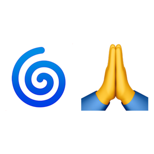 🌀🙏 Emoji Domain iOS rendering